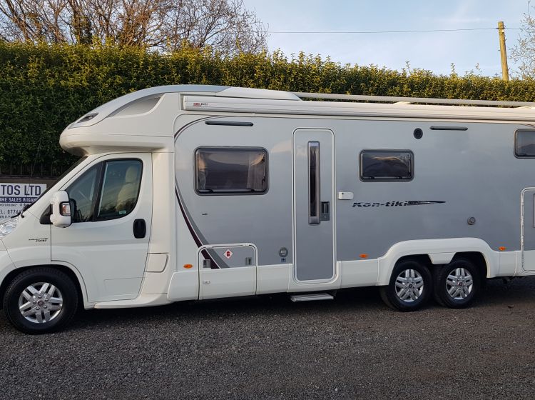 now sold thanks!!!!!!swift kontiki 679 motorhome 3.0 diesel 4 berth 4 seatbelts tag axle garage 2010 fsh 2 keys excellent condition px and finance welcome