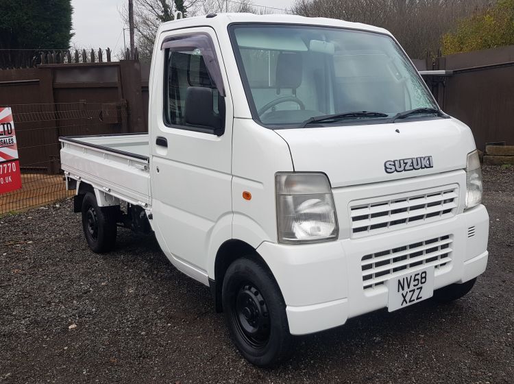 102-Suzuki carry mini pick 650cc up only 14500 miles japanese fresh import  ready to go -low mileage-2008 -please quote 102