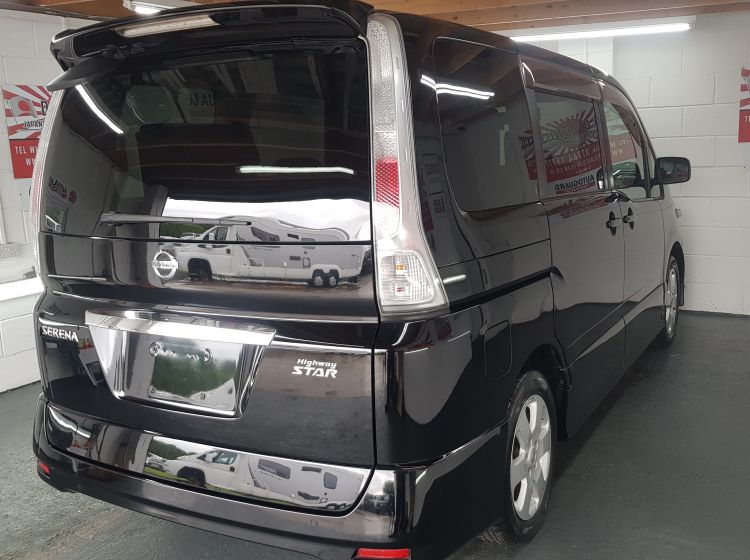 now sold thanks!!!!1Nissan Serena highway star 2.0 mpv automatic black jap import 8 seater 07 ready to go- twin electrical doors quote 135