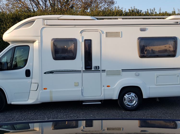 now sold thanks!!!!!!BESSACARR E660 motorhome 4 BERTH 4 SEATBELTS french bed new timing belt 2010 fsh 2 keys excellent condition px and finance welcome