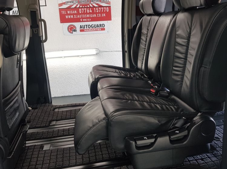 now sold thanks!!!!!!!184-Nissan elgrand e51 white 2.5 auto 8 leather seats fresh japanese import 08 in stock 360 camera view-please quote 184