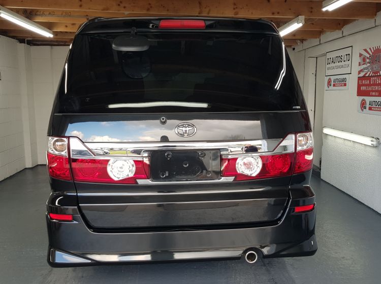 now sold thanks!!!!!!!200  toyota alphard 2.4 automatic in black 8 seater twin sunroofs fresh japanese import only 44k miles warranted-please quote 200
