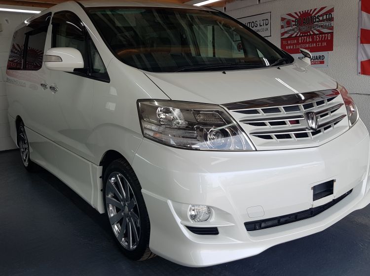 now sold thanks!!!!!245-Toyota Alphard 2.4 white petrol automatic 8 seater fresh japanese import 2008 	px and finance possible -6 months warranty