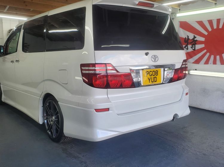 sold reserved deposit recieved!!!!!!!338-Toyota Alphard 2.4 white automatic 8 seater fresh japanese import 2008 px poss -6 months nationwide warraty-please quote 338