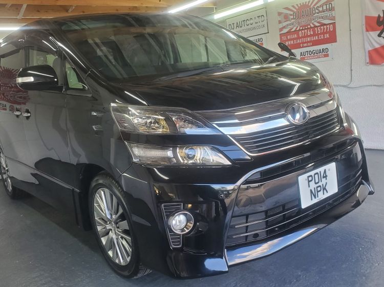 reserved deposit payed!!!!!!!!383-Toyota vellfire golden eyes 2 in black-2.4 auto 7 seats fresh japanese import 49k mile 2014 6 months nationwide warranty- -please quote 383
