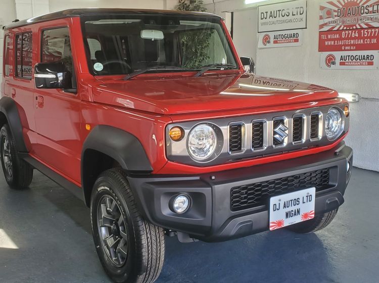 416-Suzuki jimny nomade 1.5 auto red 4wd new delivery miles japanese import 2025 - px and finance- to reserve please quote 416