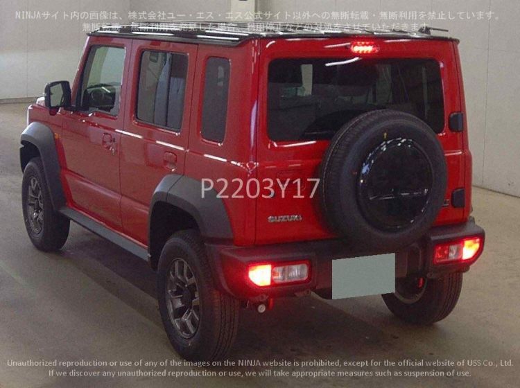 416-Suzuki jimny nomade 1.5 auto red 4wd new delivery miles japanese import 2025 -due january px and finance- to reserve please quote 416