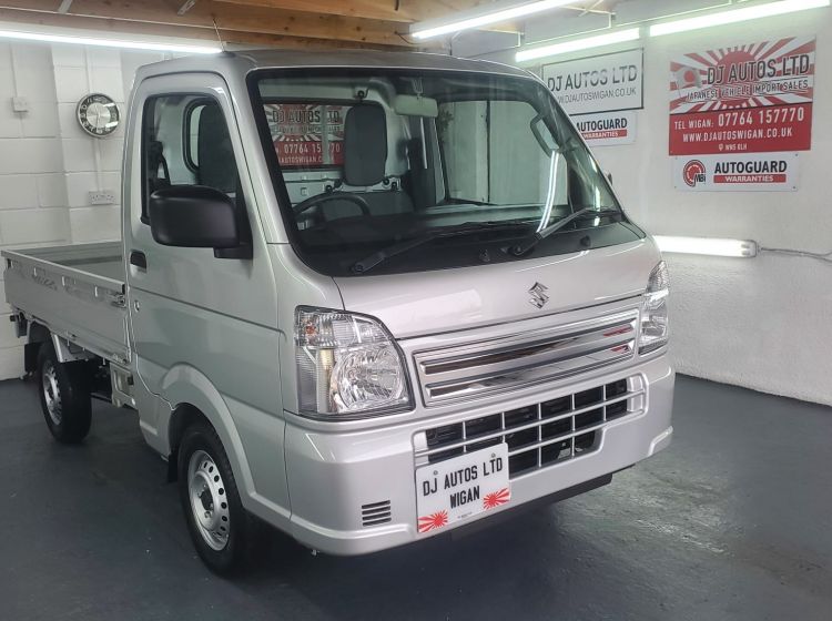 41-Suzuki carry mini pick up 660cc automatic 4wd japanese import delivery miles 2025 new condition