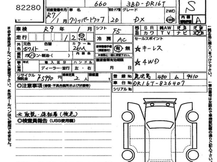 422-Nissan clipper mini pickup 660cc japanese import 12 delivery miles 2025 	due in january please quote 422 to reserve