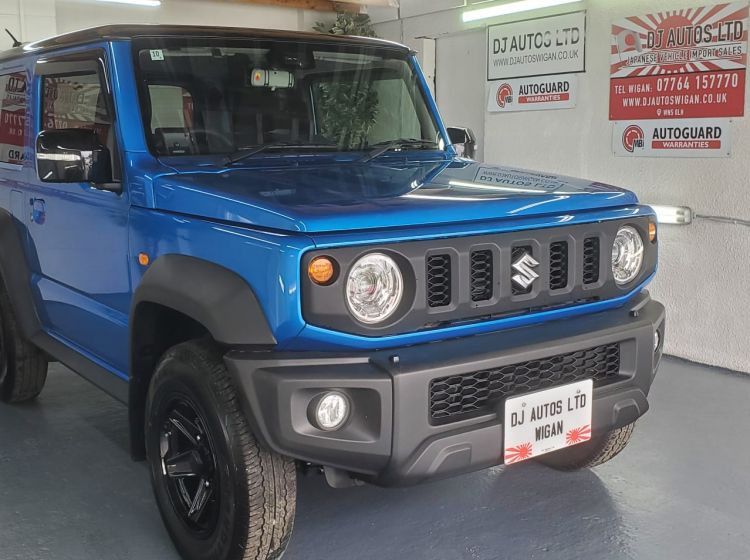426-Suzuki jimny sierra 1.5 auto 3 door in blue japanese import 4500 miles 2024  please quote 426 to reserve