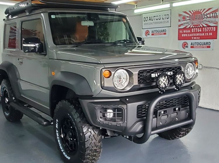 reserved deposit payed!!!!!!!!428 Suzuki jimny sierra 1.5 auto modified japanese import 3400 miles 2025  leather look seat covers fitted please quote 428