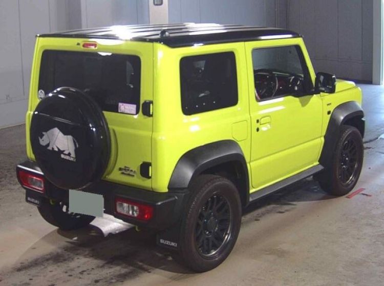 444-Suzuki jimny sierra 1.5 manual yellow black roof japanese import 8000 miles 2024	due in september- please quote 444