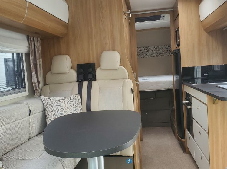 sold thanks!!!!!!!BAILEY APPROACH AUTOGRAPH 794i MOTORHOME 4 berth 4 belts island bed 3K miles 1 owner from new px and finance possible- 12 months warranty