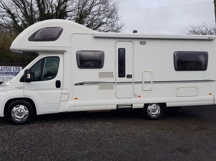 now sold thanks!!!!!!!BESSACARR E495 mototohome 6 BERTH 6 SEATBELT u shape lounge  solar panel recent 4 new tyres new timing belt fitted px and finance 2010