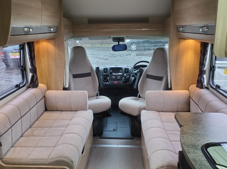 NOW SOLD THANKS!!!!!!!!!Elddis autoquest 155 motorhome french bed 4 berth 4 belts solar panel 2018 px and finance possible- 12 months warranty
