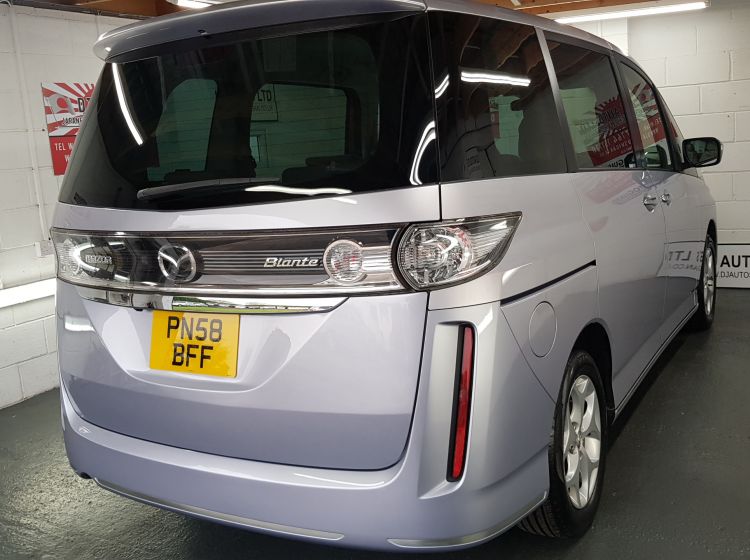 now sold thanks!!!!!!Mazda Biante 2.0 petrol automatic 8 seater purple jap import 2008 in stock  rear camera	twin electric side doors 2 x dvd screens,2 keys