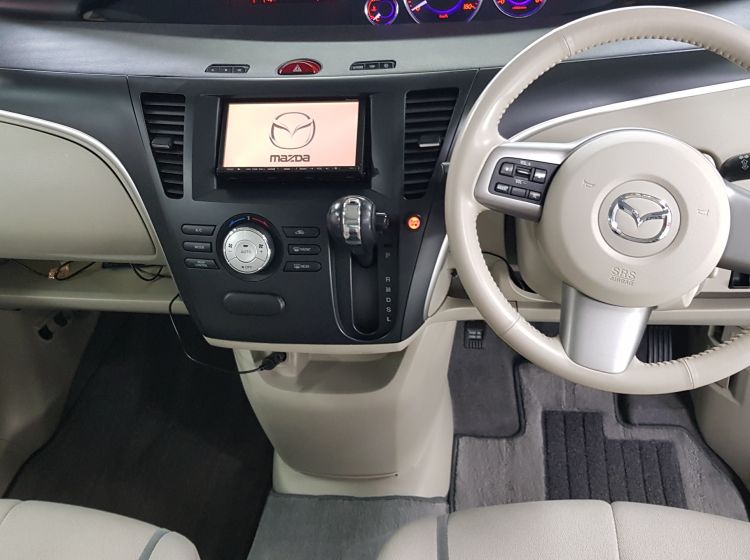 now sold thanks!!!!!!Mazda Biante 2.0 petrol automatic 8 seater purple jap import 2008 in stock  rear camera	twin electric side doors 2 x dvd screens,2 keys