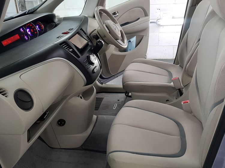 now sold thanks!!!!!!Mazda Biante 2.0 petrol automatic 8 seater purple jap import 2008 in stock  rear camera	twin electric side doors 2 x dvd screens,2 keys