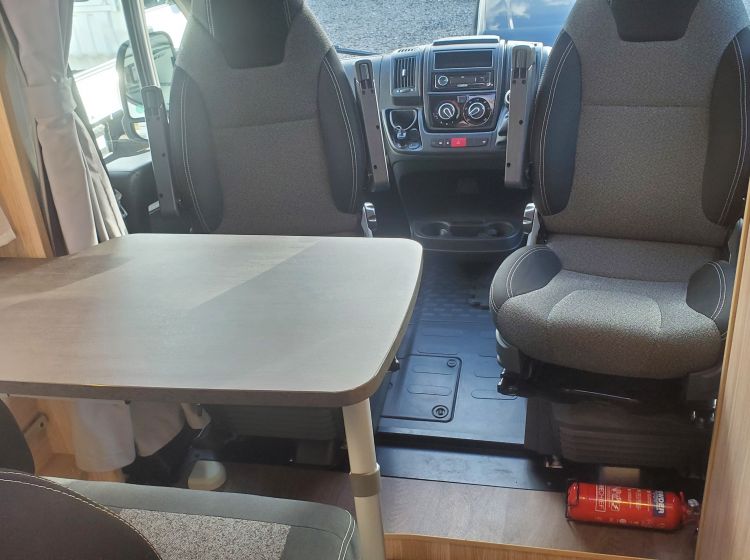 NOW SOLD  thanks!!!!!!SUNLIGHT V60 compact motorhome 4 seatbelts fixed tranverse bed 3500 kg 2021 excellent condition px and finance 12 months warranty